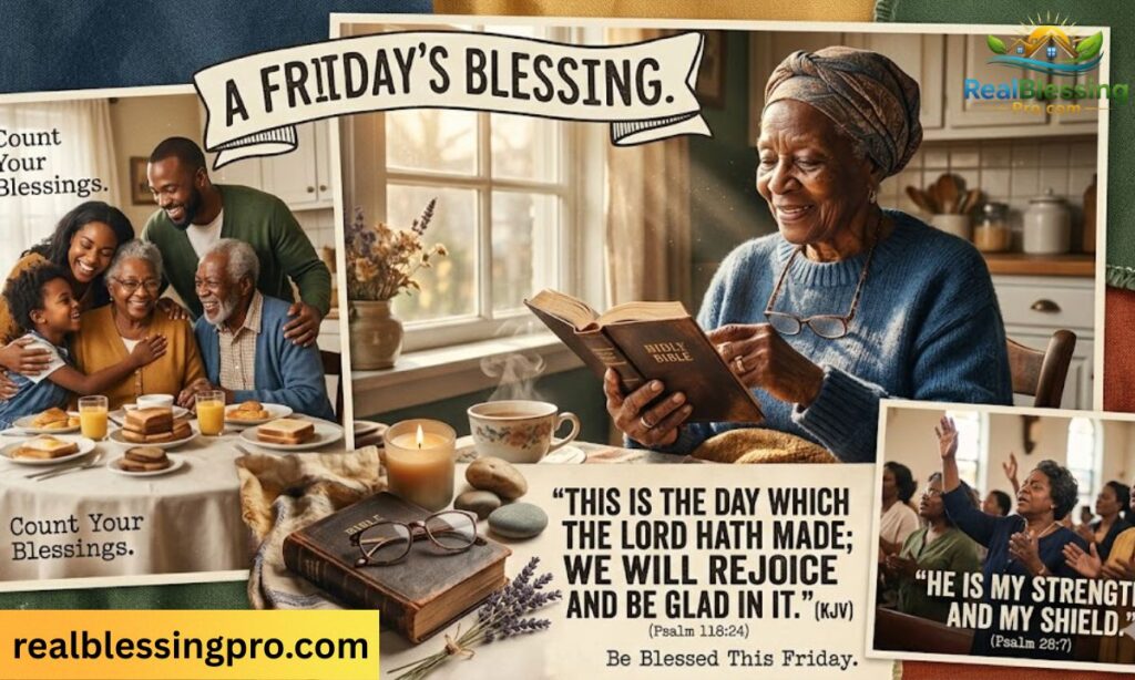 African American Friday Inspirational Blessings Bible