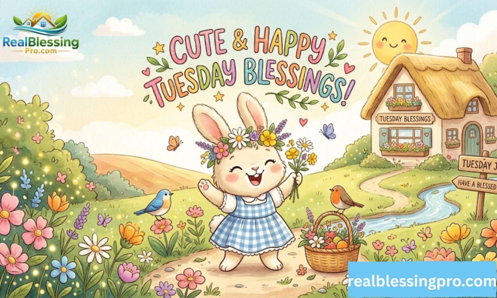Cute And Happy Tuesday blessings_