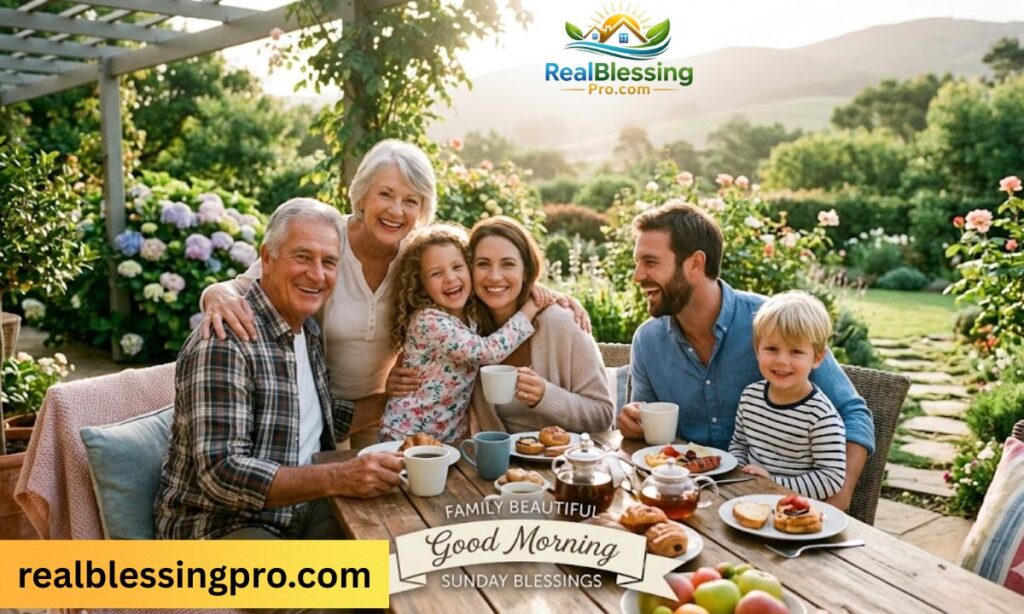 Family Beautiful Good Morning Sunday Blessings