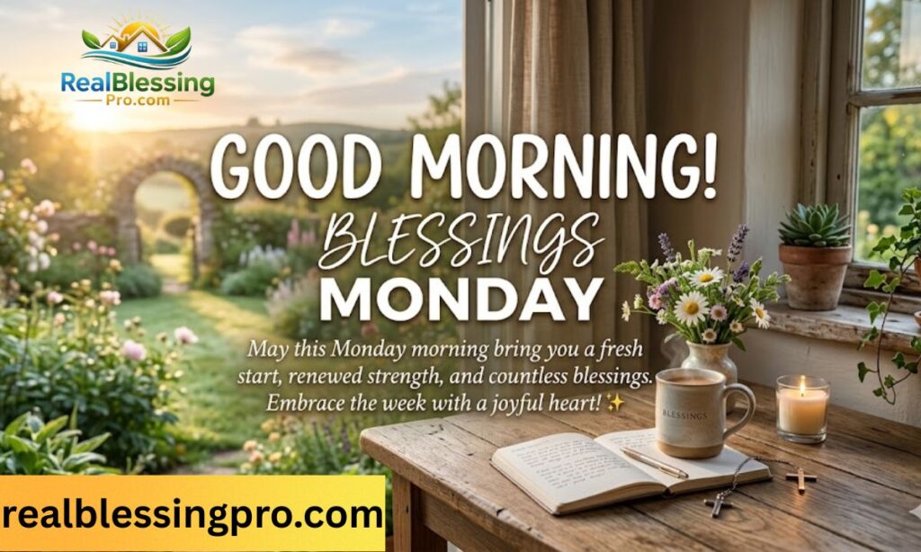 Good Morning Blessings, Monday