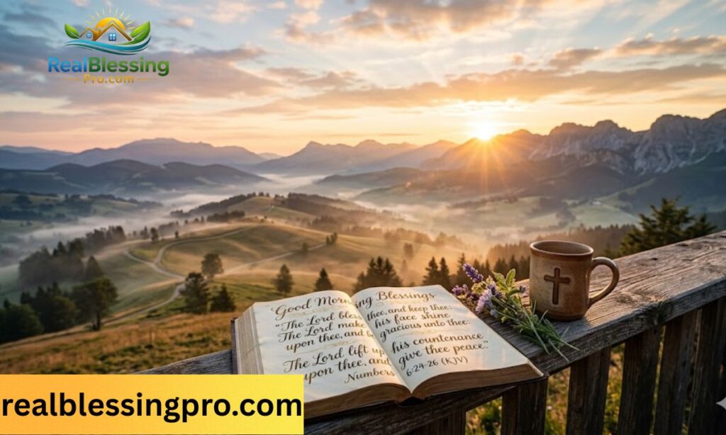 Good morning blessings bible verse