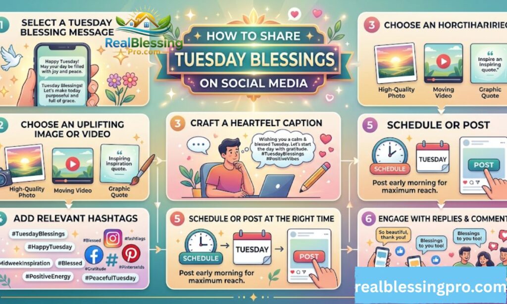 How to Share Tuesday Blessings on Social Media