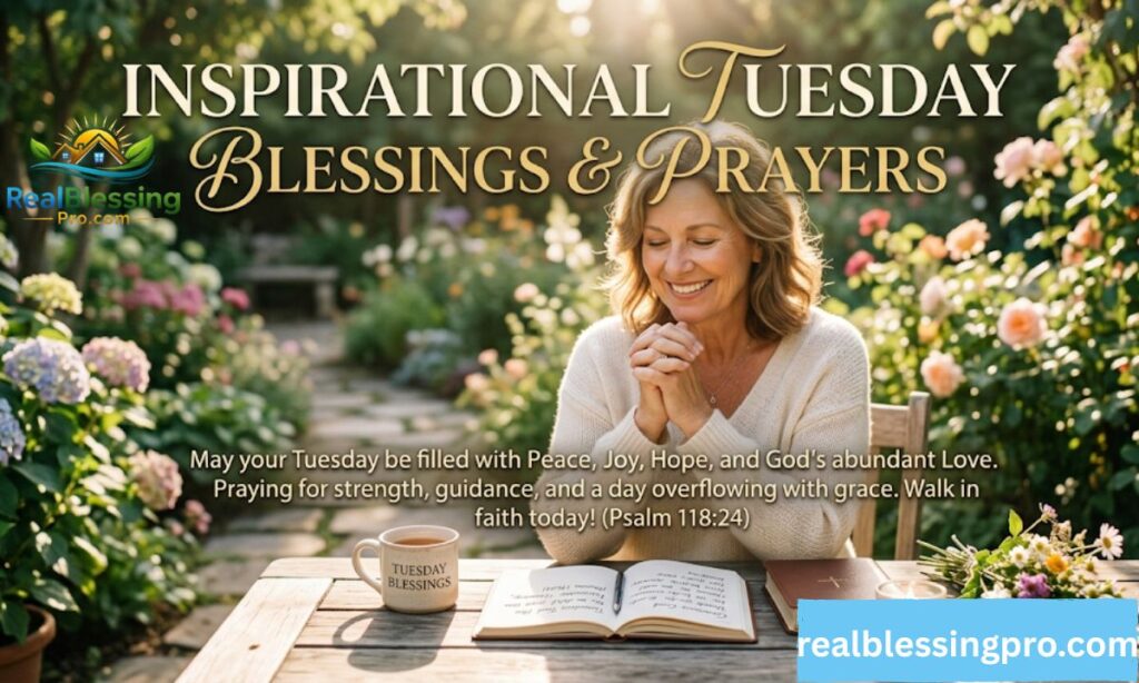 Inspirational Tuesday blessings and prayers
