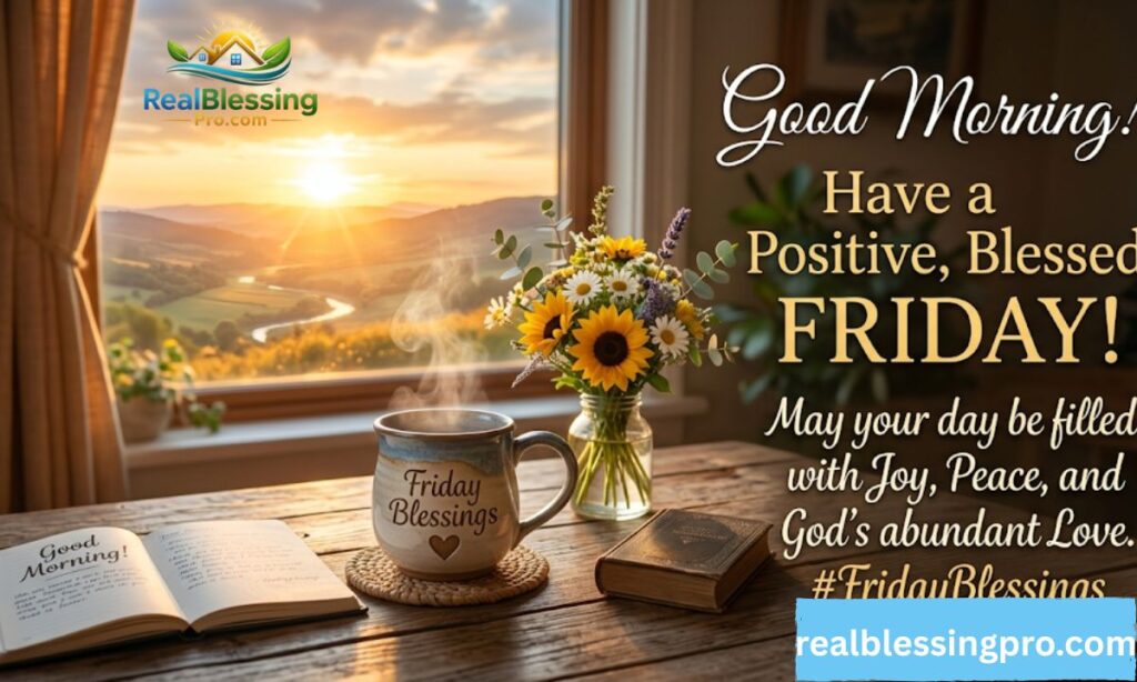 Positive Good morning Friday Blessings