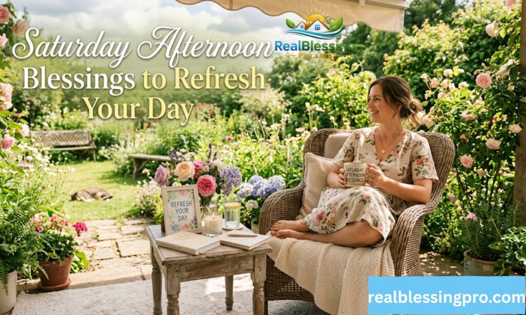 Saturday Afternoon Blessings to Refresh Your Day