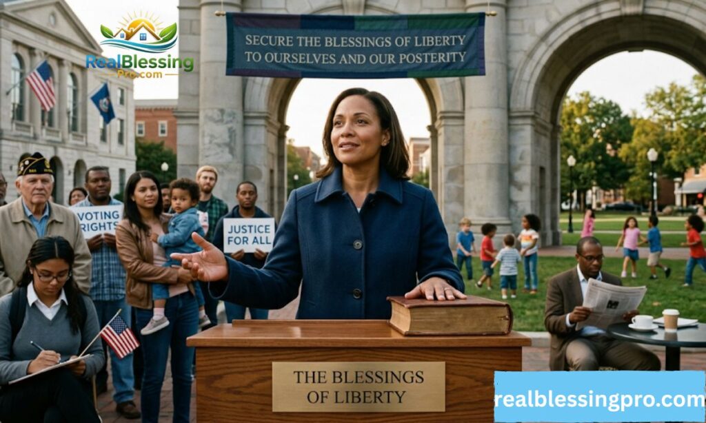 Secure the blessings of liberty meaning