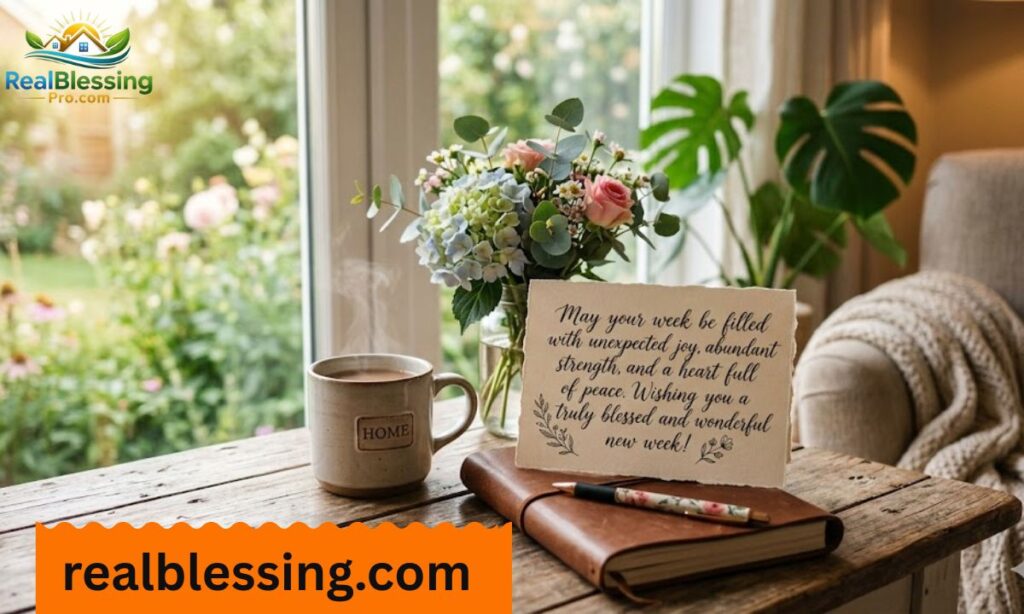 Short new week blessings Quotes