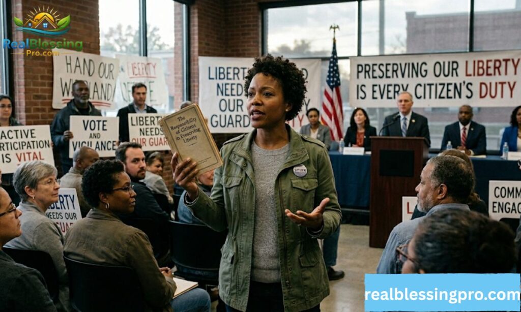 The Responsibility of Citizens in Preserving Liberty