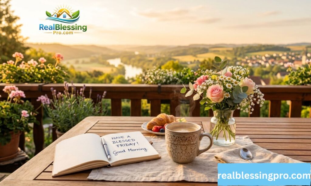 have a bless friday good morning