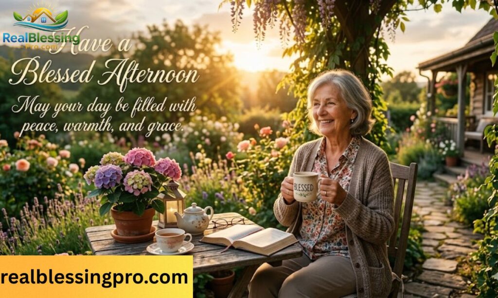 have a blessed afternoon images