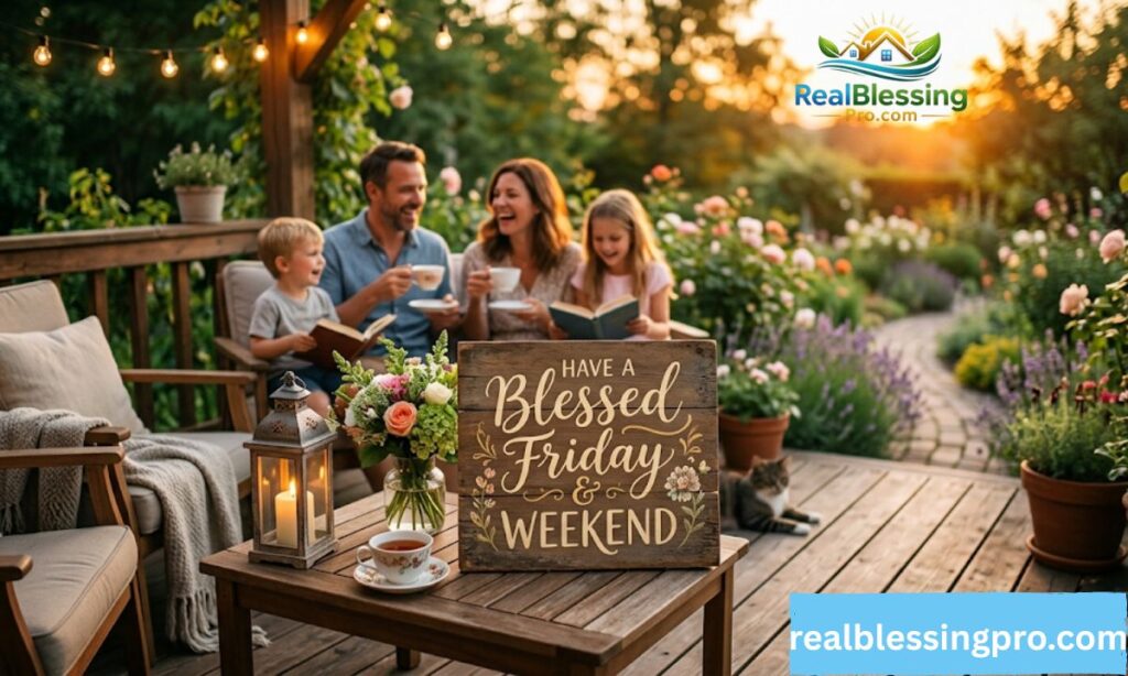 have a blessed friday and weekend