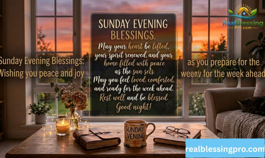_sunday evening blessings quotes