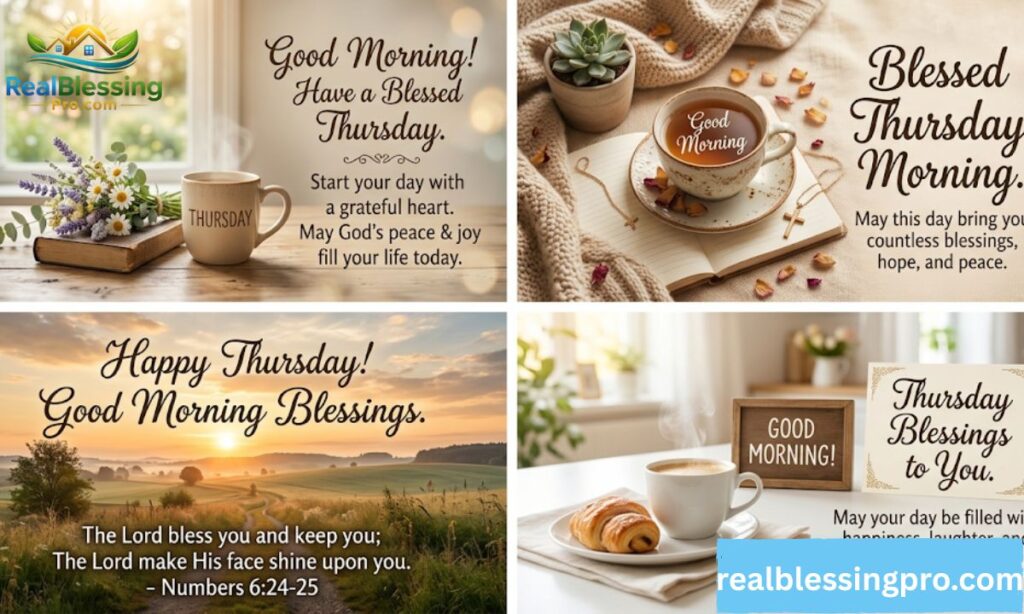 thursday good morning blessings