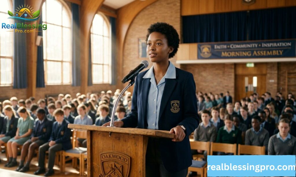 5. Overcoming Stage Fright Leading the Assembly Prayer