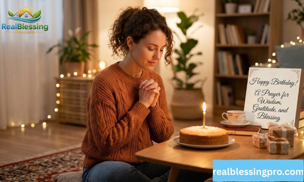 Birthday prayer for myself