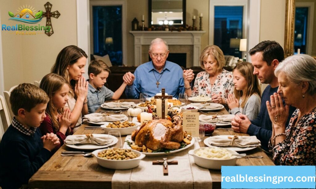 Catholic Prayers for Thanksgiving Dinner