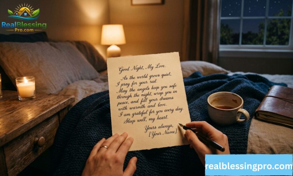 Good Night Prayer Message for My Love (1)
