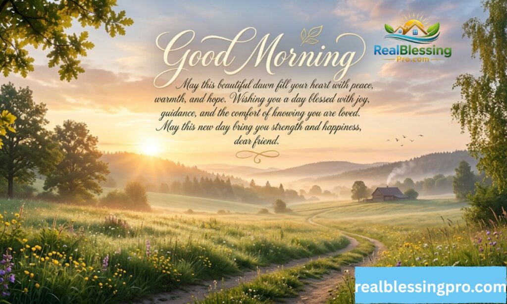 Good morning prayer message for a friend