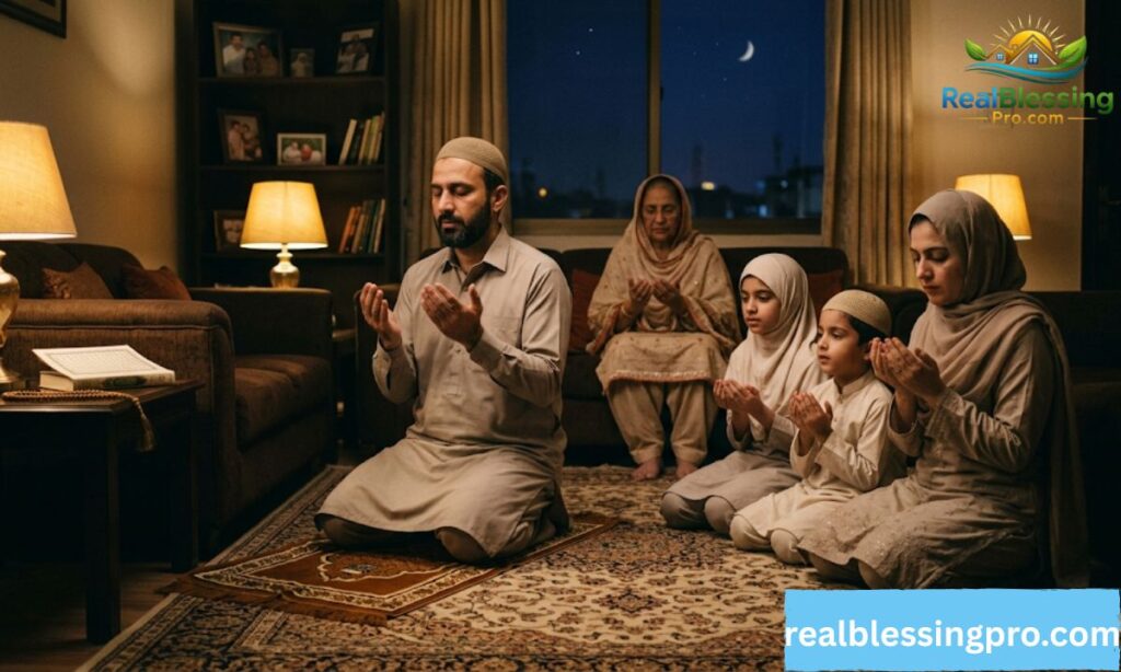 Night prayer for family protection