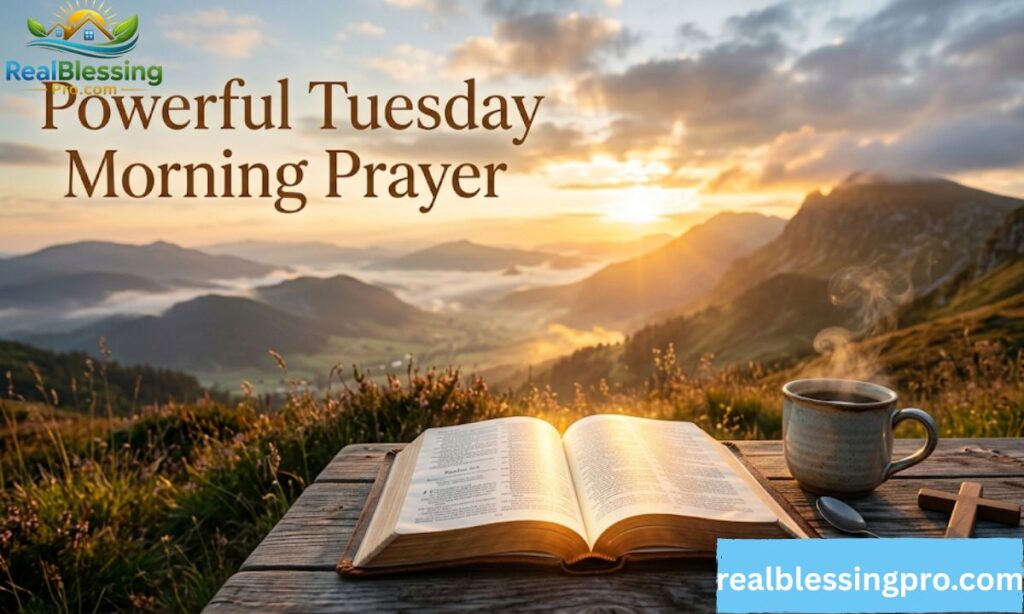 Powerful Tuesday Morning Prayer