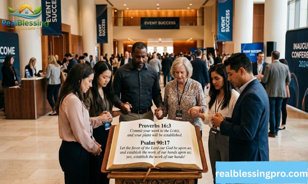 Prayer for Event Success with Bible Verses