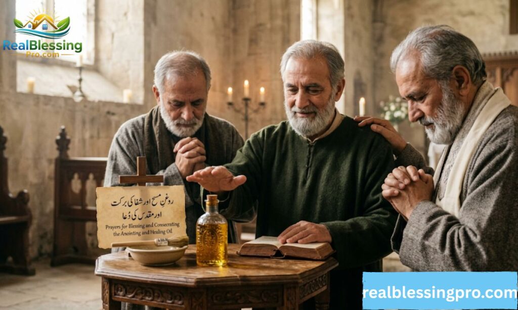 Prayers for Blessing and Consecrating the Anointing and Healing Oil