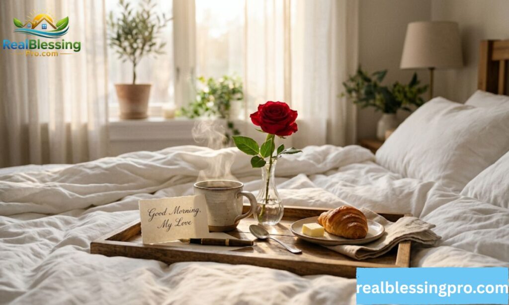 Romantic Good Morning for My Love