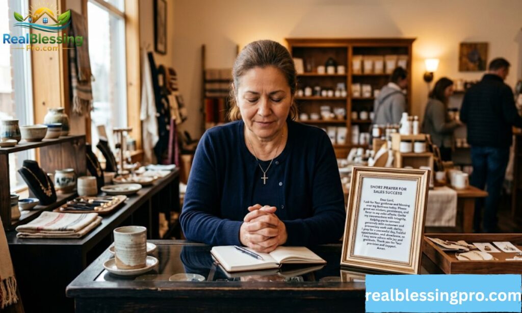 Short Prayer for Sales Success