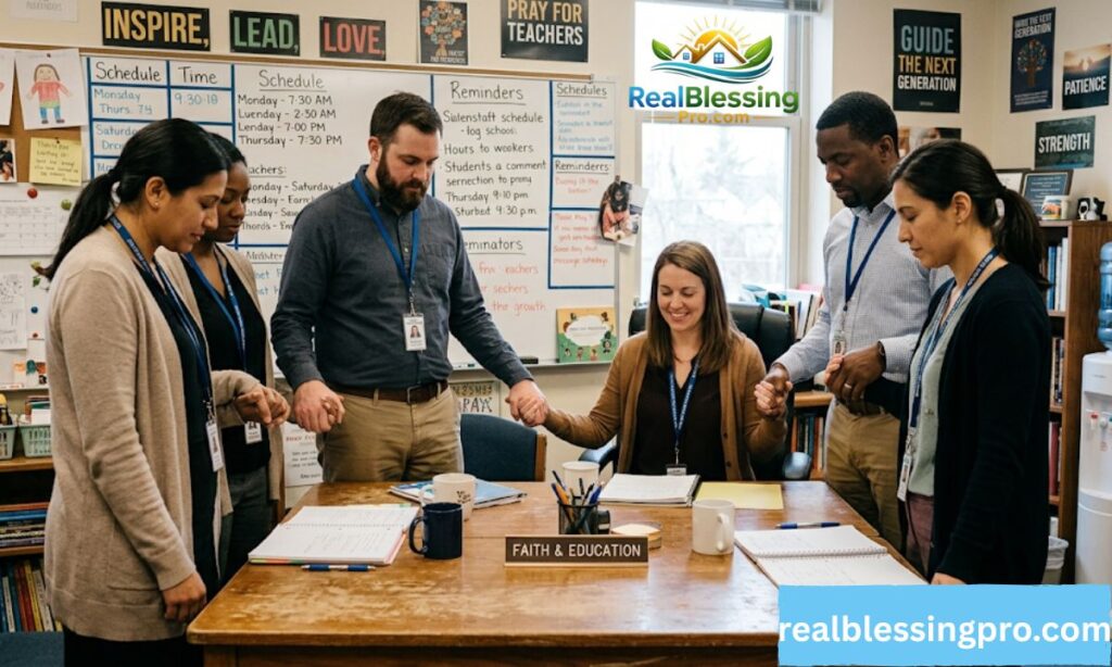 Why We Should Pray for Teachers