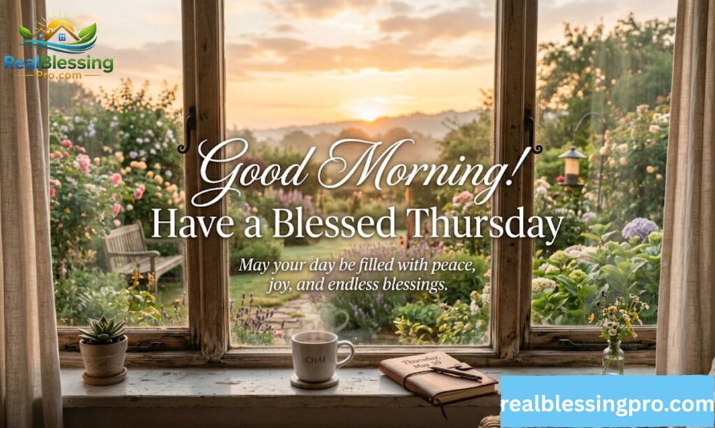 good morning thursday blessings and prayers