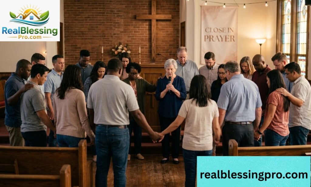 Closing Prayers for Meetings at Church