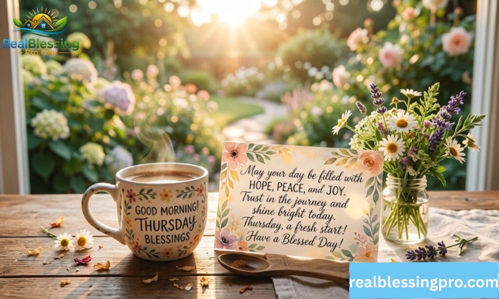 Good Morning Thursday Inspirational Blessings