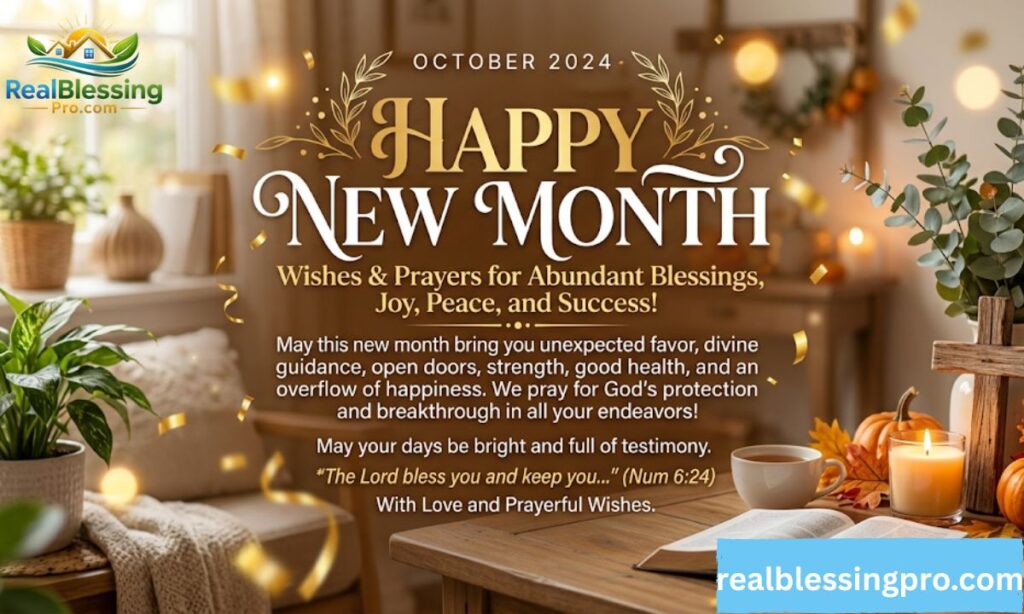 Happy New Month Wishes and Prayers