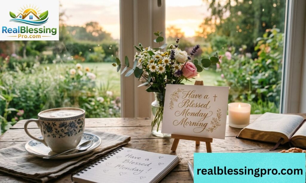 Have a Blessed Monday Morning Images
