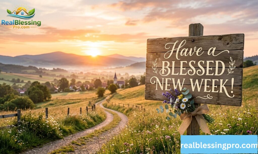 Have a Blessed New Week