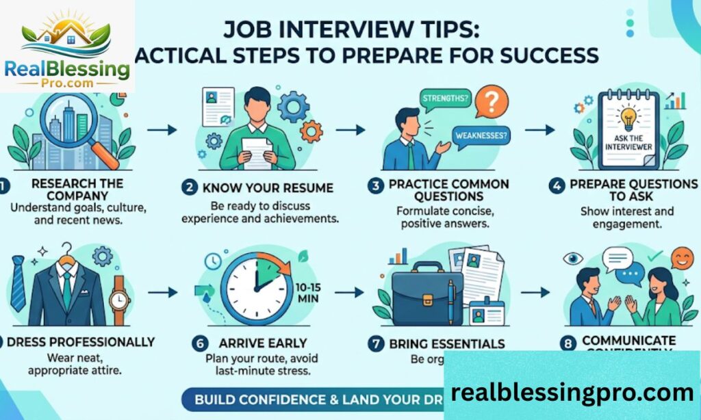 Job Interview Tips Practical Steps to Prepare for Success