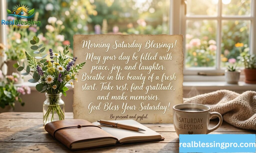 Morning Saturday Blessings Quotes