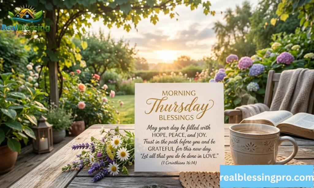 Morning Thursday Blessings Quotes