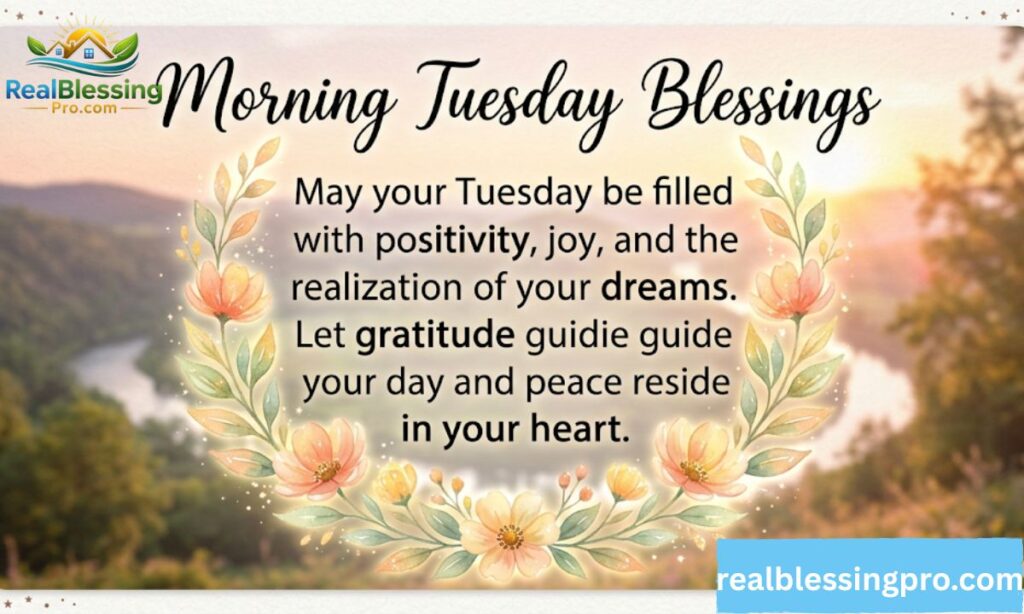 Morning Tuesday Blessings Quotes