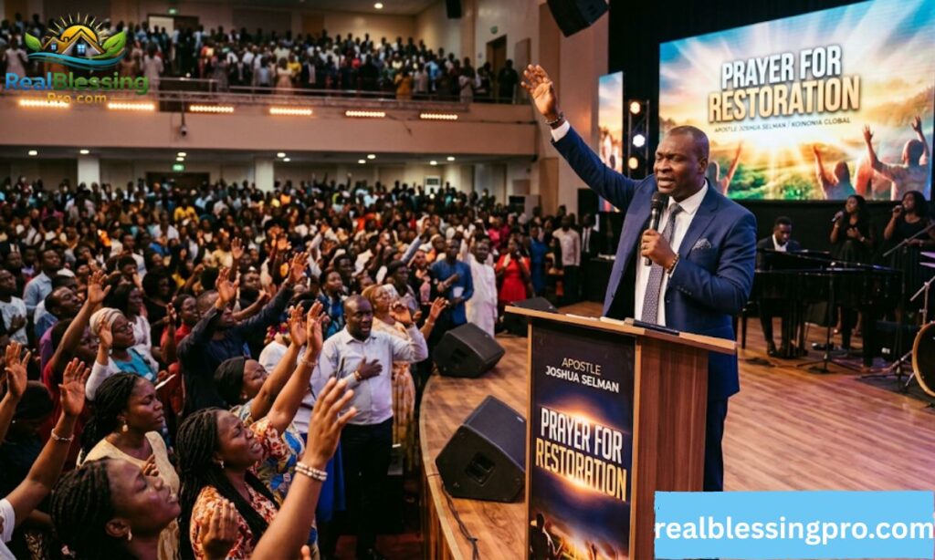 Prayer for Restoration by Apostle Joshua Selman