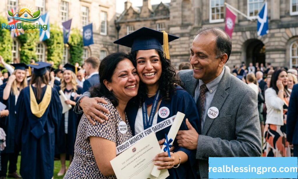 Proud Moment for Daughter in English