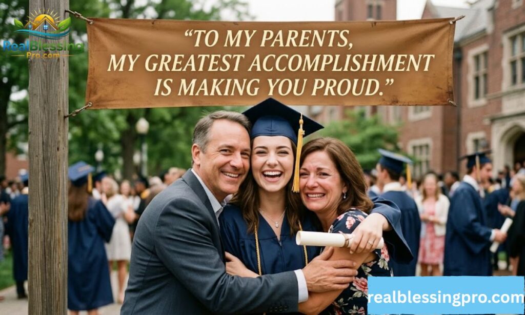 Proud Moment for Parents Quotes from Daughter