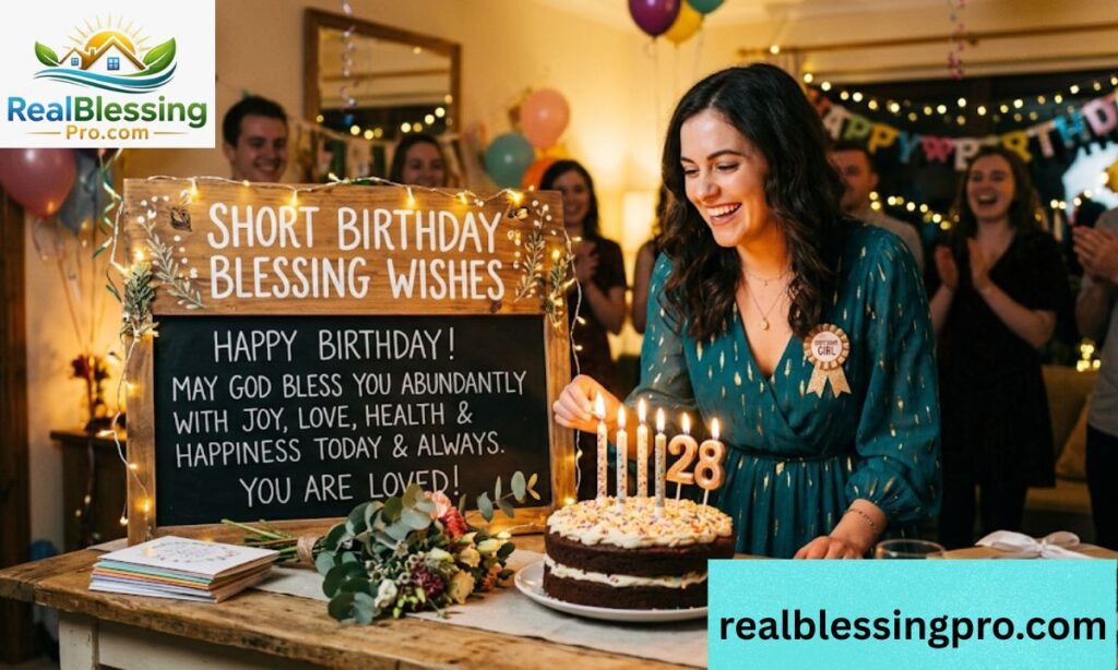 Short Birthday Blessing Wishes