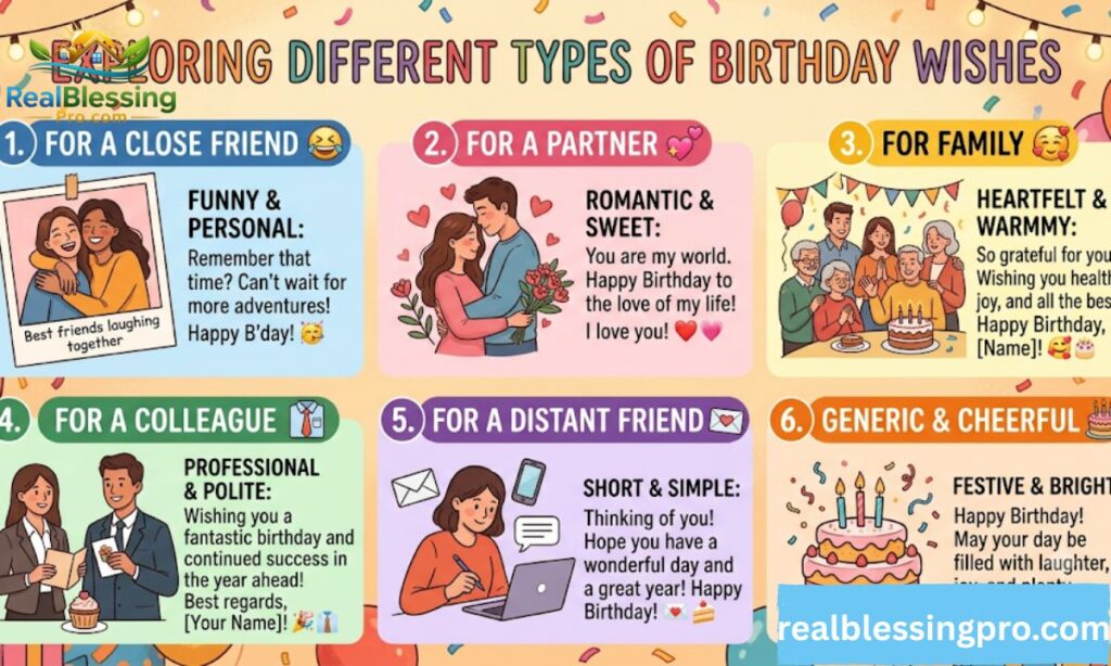 Types of Birthday Wishes