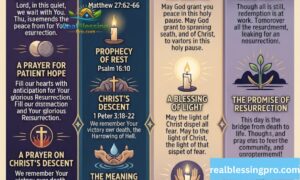 136+ Powerful Holy Saturday Prayers, Bible Verses, Blessings, and Messages for Easter Hope