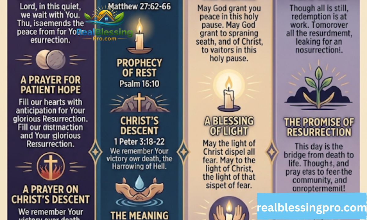 136+ Powerful Holy Saturday Prayers, Bible Verses, Blessings, and Messages for Easter Hope