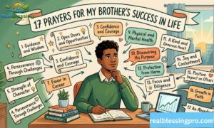 17 Prayers for My Brother's Success in Life