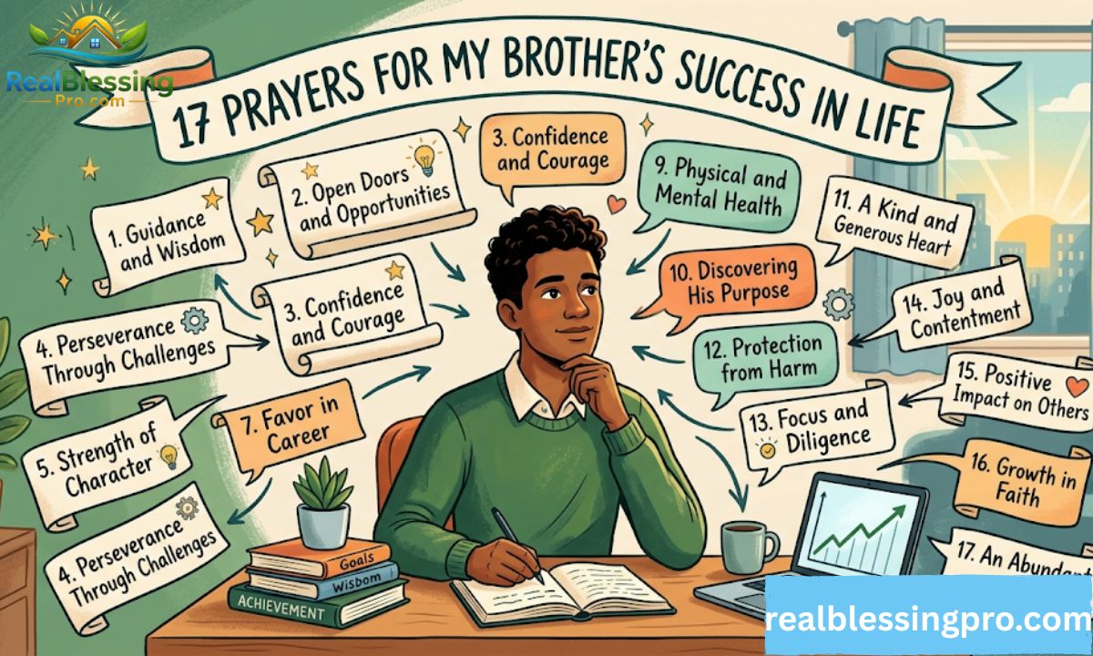 17 Prayers for My Brother's Success in Life