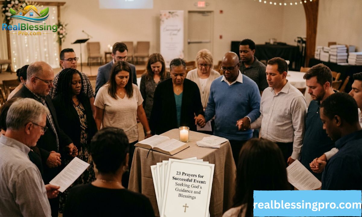 23 Prayers for Successful Event Seeking God's Guidance and Blessings