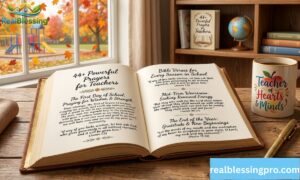 44+ Powerful Prayers for Teachers with Bible Verses for Every Season in School